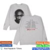 2Pac Merch Store Tracklist Grey Crewneck