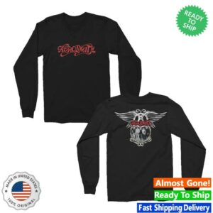 Aerosmith Merch Store Fly Away Long Sleeve