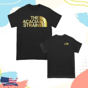 Allinmerch Store The Acacia Strain Stack Arch Gold Foil Tee
