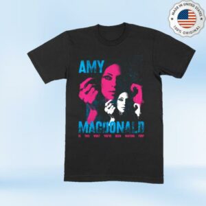Amy Macdonald Merch Store Is This What You've Been Waiting For Black T-Shirt