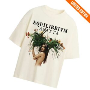 Anitta Shop Merch Camiseta Anitta Equilibrivm Flowers