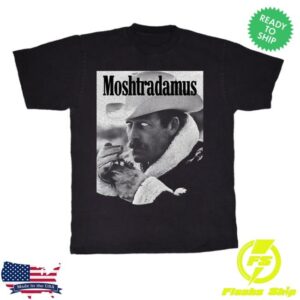 Anthony Green Merch Store Moshtadamus Smoking Cowboy T Shirt