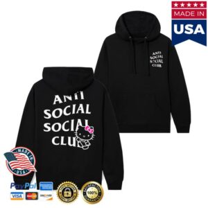 Antisocialsocialclub Merch Store Anti Social Social Club X Hello Kitty Ashkc Hoodie