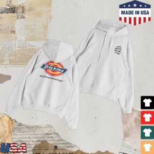 Antisocialsocialclub Merch Store Assc X Dickies Logo Hoodie