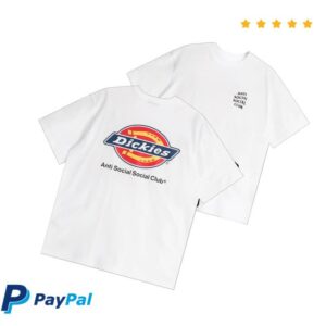 Antisocialsocialclub Merch Store Assc X Dickies Logo Tees