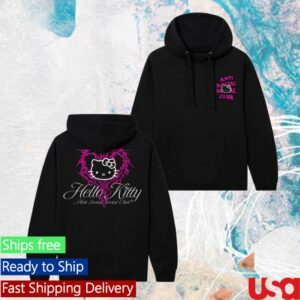 Antisocialsocialclub Merch Store Assc X Hello Kitty Hoodie