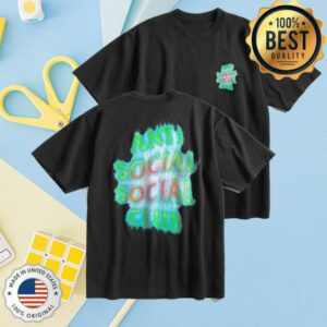 Antisocialsocialclub Merch Store Shop Thermal Flame Tee