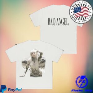 Anyma Merch Store Anyma X Lisa Bad Angel Portrait Tee White