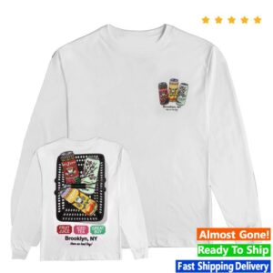 Arizona Merch Shop White Big Cans In Bin Cotton Long-Sleeve T-Shirt