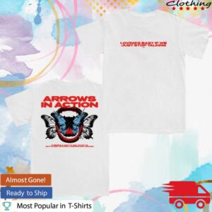 Arrows In Action Merch Store Butterfly Tee