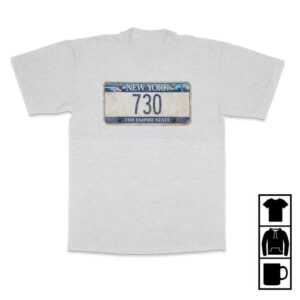 Asspizza Merch Store License Plate Shirt