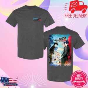 Atlus Shop Merch Store Persona Live 2026 Awakenings Gray T-Shirt