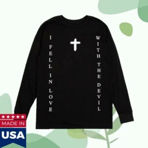 Avril Lavigne Merch Store White Cross Unisex Long Sleeve T-Shirt