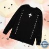 Avril Lavigne Merch Store White Cross Unisex Long Sleeve T-Shirt