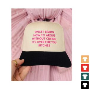 Bbgruene Merch Store Once I Learn Embroidered Trucker Hat