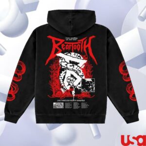Beartooth Merch Store North America 2026 Tour Hoodie