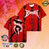 Beartooth Merch Store Snake On My Back Red Dy Tee