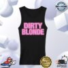 Bebe Rexha Merch Store Dirty Blonde Black Tank