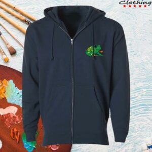 Beck Merch Shop Beck Frog Zip-Up Hoodie