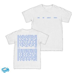 Bethel Music Merch Store Ask Me About Jesus Tee
