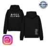 Biffy Clyro Store Merch Red Squiggle Futique Uk Eu 2026 Tour Hood Black