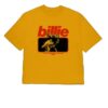 Billie Eilish Merch Store Live In 3D Hair Whip Mustard T-Shirt 1 Billie Eilish Merch Store Live In 3D Hair Whip Mustard T-Shirt