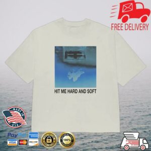 Billie Eilish Merch Shop Store Hit Me Hard And Soft White Cover Tee