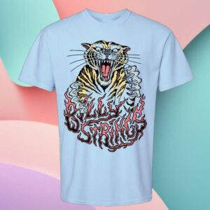 Billy Strings Merch Shop Store Tiger Tee (Julian Bast)