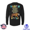 Billy Strings Store Merch Tiger Battle Long Sleeve Tee With Dates