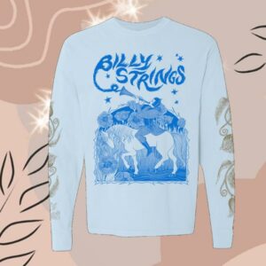 Billy Strings Store Merch Troubadour Long Sleeve Tee With Dates