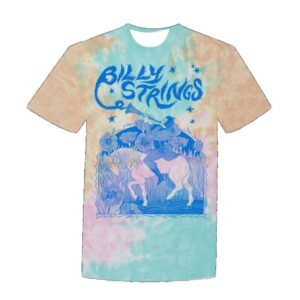 Billy Strings Store Merch Troubadour Tee With Dates