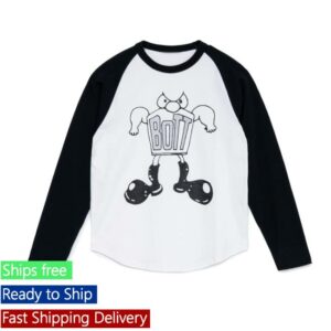 Birthoftheteenager Merch Store Big Boots Raglan Ls Tee