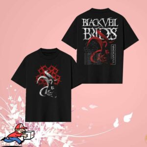 Black Veil Brides Merch Store Goat Tour Tee