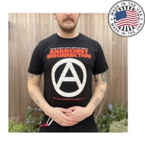 Blacklodgepress Merch Store Anarchist Insurrection Fuck Ai T-Shirt