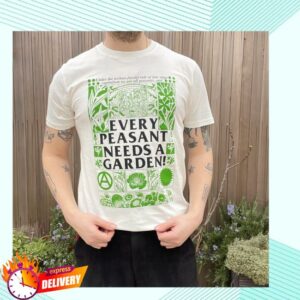 Blacklodgepress Merch Store Every Peasant Needs A Garden Off-White T-Shirt