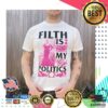 Blacklodgepress Merch Store Filth Is My Politics Off-White T-Shirt