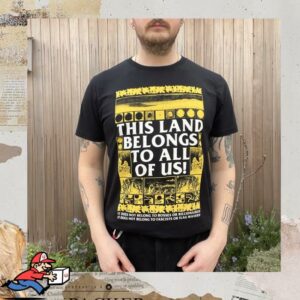 Blacklodgepress Merch Store This Land Belongs To All Of Us T-Shirt