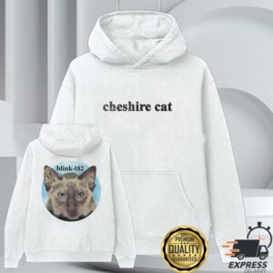 Blink182 Merch Shop Cheshire Cat Album Cover Hoodie