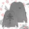 Blizzard Gear Merch Store Diablo Iv Lord Of Hatred Mephisto Sigil Long Sleeve Grey T-Shirt