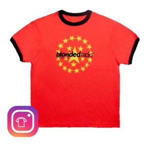 Blonded Merch Store Radio Star Ringer T-Shirt