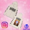 Blood Incantation Merch Store All Gates Open Back Cover Zip Up Hoodie