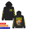 Blood Incantation Merch Store All Gates Open Zip Up Hoodie