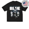 Blue Merch Store 25Th Anniversary Tour Photo Faded Black Tee