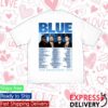 Blue Merch Store 25Th Anniversary Tour Photo Faded White Tee