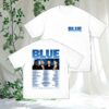 Blue Merch Store 25Th Anniversary Tour Photo Faded White Tee