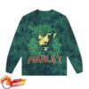 Bob Marley Merch Store Green Tie-Dye Longsleeve T-Shirt