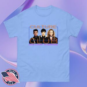 Boy George And Culture Club Merch Shop Store From Luxury To Heartache Tee