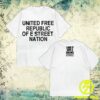 Bruce Springsteen Merch Store 2026 Land Of Hope & Dreams American Tour United Free Republic Tee