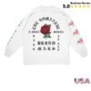 Bruno Mars Merch Store Las Vegas The Romantic Limited Edition Tour Longsleeve Tee White