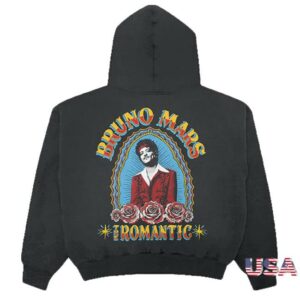 Bruno Mars Merch Store The Romantic Halo Hoodie